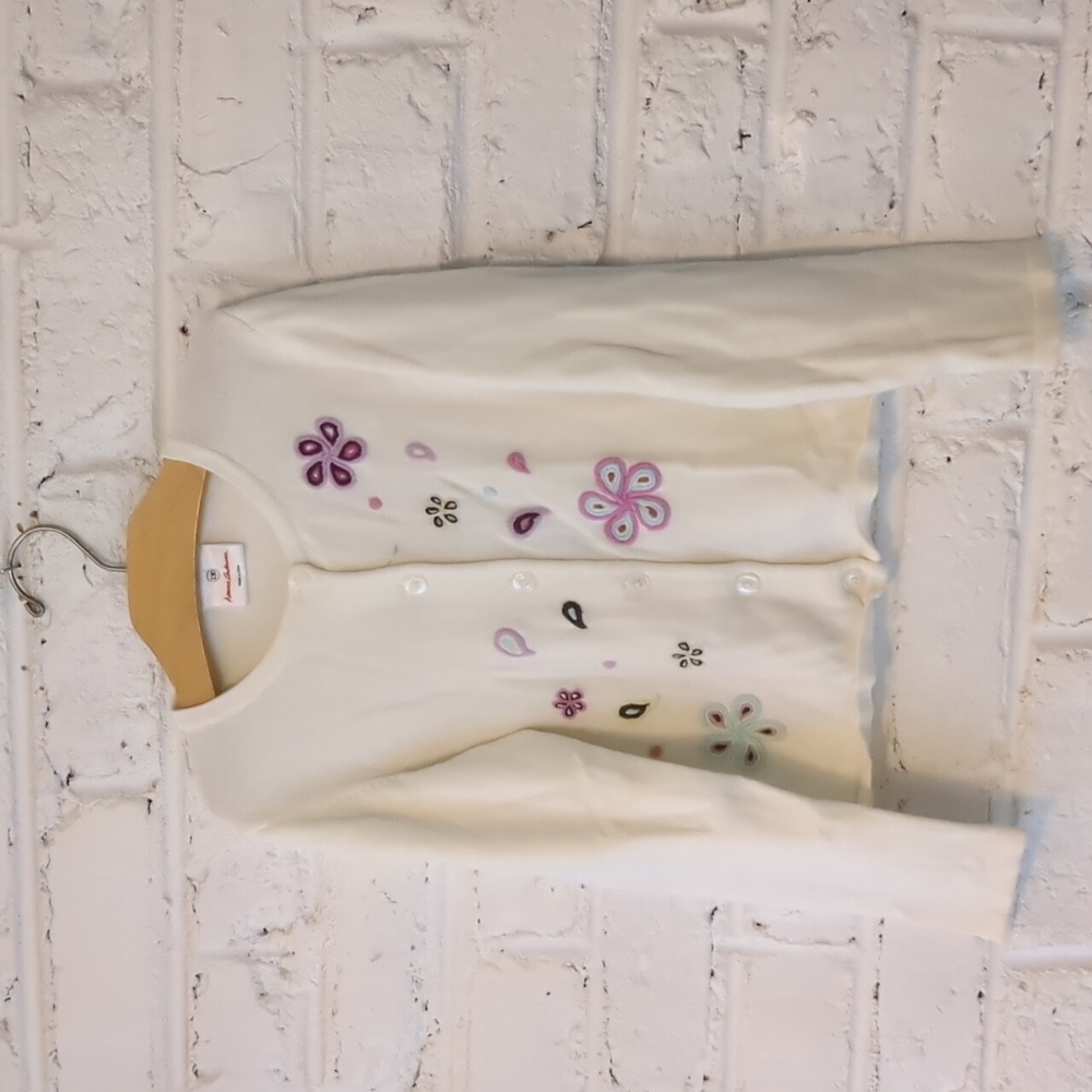 Hanna Andersson Cream Cardigan